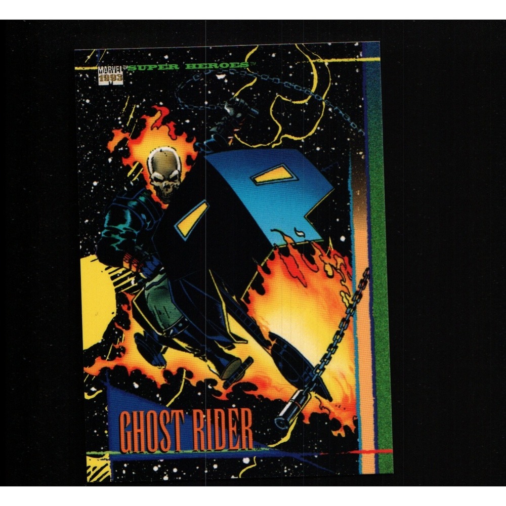 SkyBox 1993 Marvel Super Heroes #105 Ghost Rider (Dan Ketch) Base Set